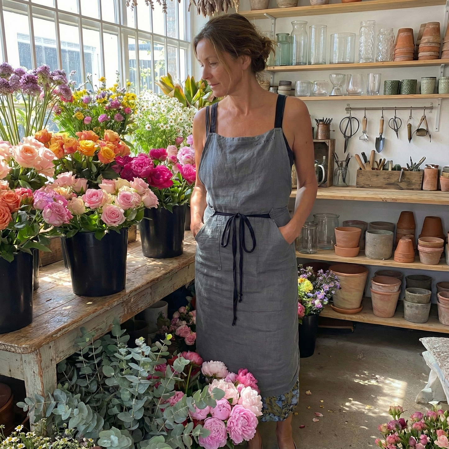 Tablier en lin MARRAKECH 270gr/m2