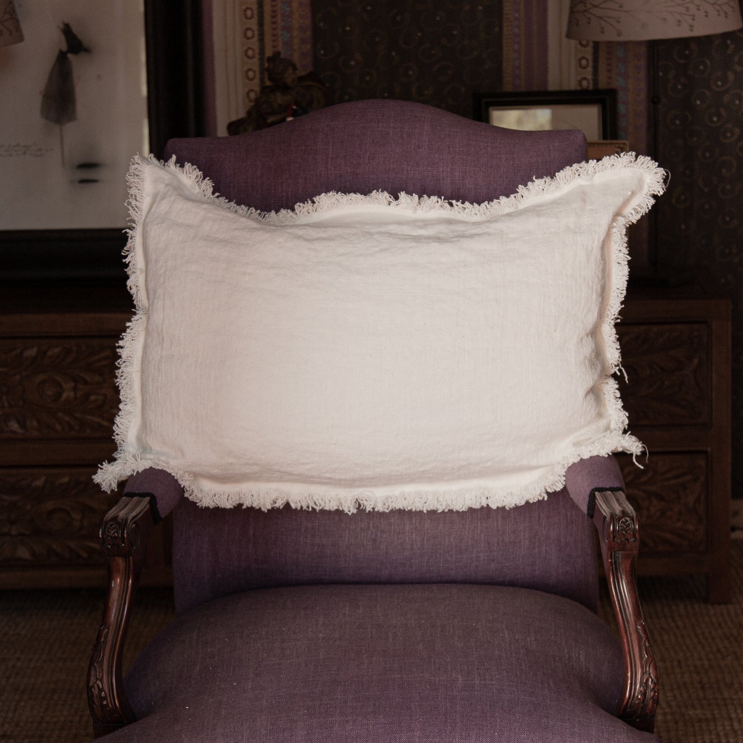 Linen cushion 50 x 70