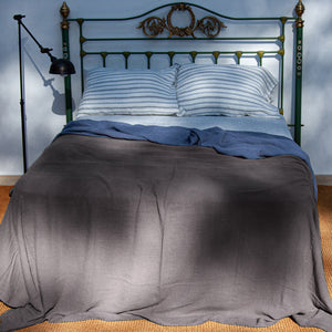 Colcha Capri Azul. Cama 160x200 cm., Bedding and textiles for the bedroom