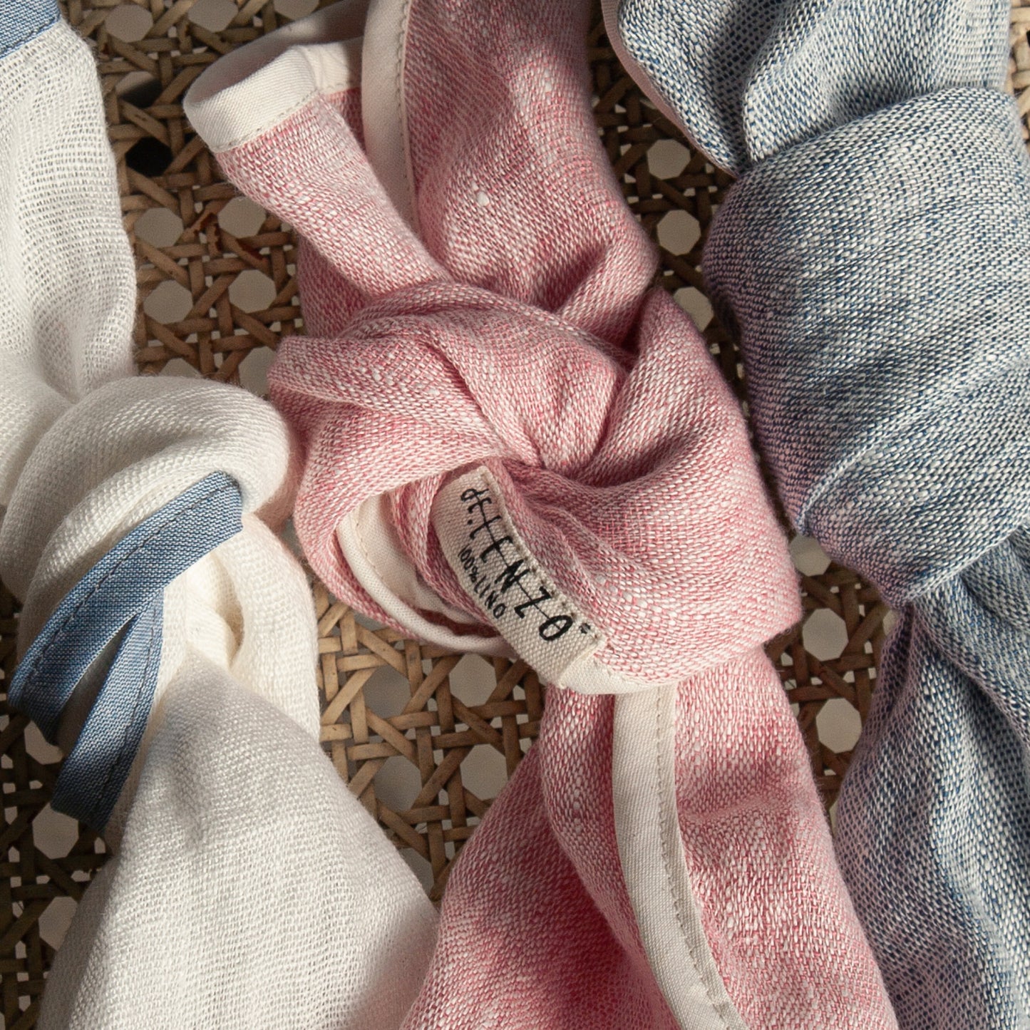 Linen muslins for babies