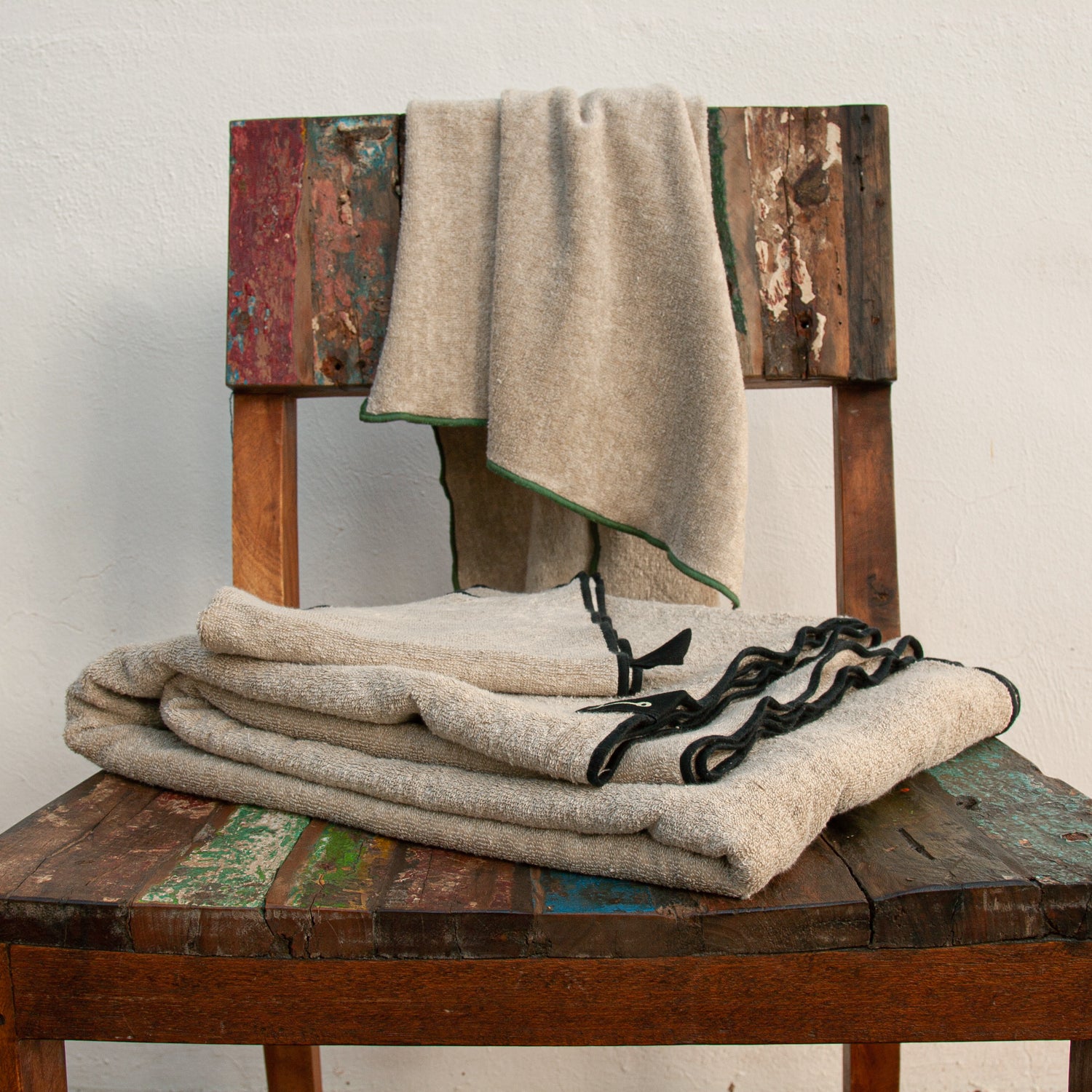 Linen terry towels sale