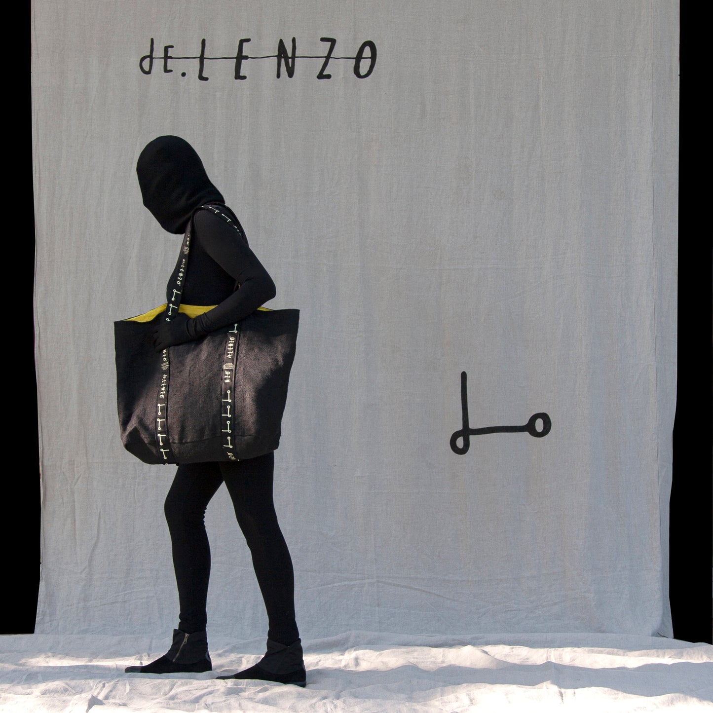 Shopper bag L- NEGRA 